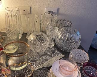 Misc glassware