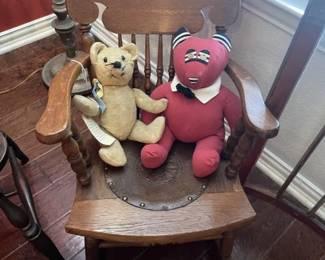 Antique childs rocking chair
