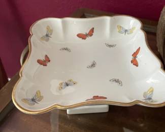 Limoges pedestal candy dish