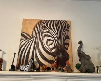Zebra print and decor