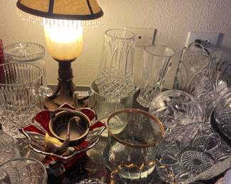 Misc glassware