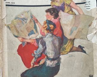Ladies Home Journal magazine - June 1934. Kind of rough but pages are attached.