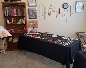 Jewelry table and misc