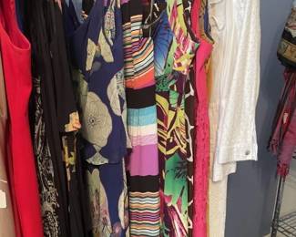 another view - long sleeveless dresses