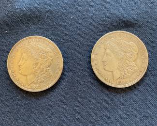 1921 Morgan Silver Dollars