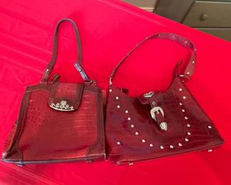 Red purses