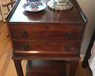 Vintage mahogany nightstand 