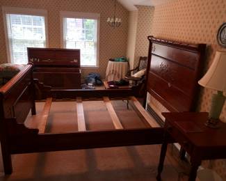 Victorian bed frame