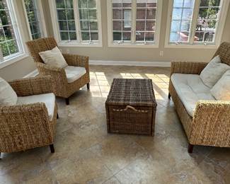 Wicker furniture