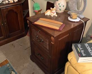 Wooden File Cabinet