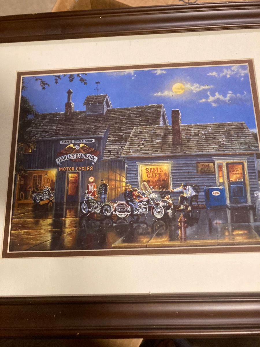 Harley Davidson Sam’s Cafe Print