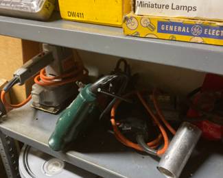 Tools, saws and sander