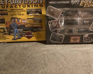 Harley Davidson Collector Train Sets