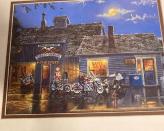 Harley Davidson Sam’s Cafe Print
