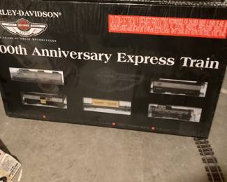 Harley Davidson Collectors Train Set