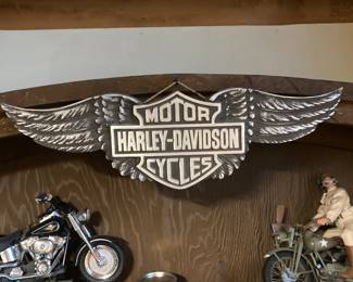 Steel Harley Wings