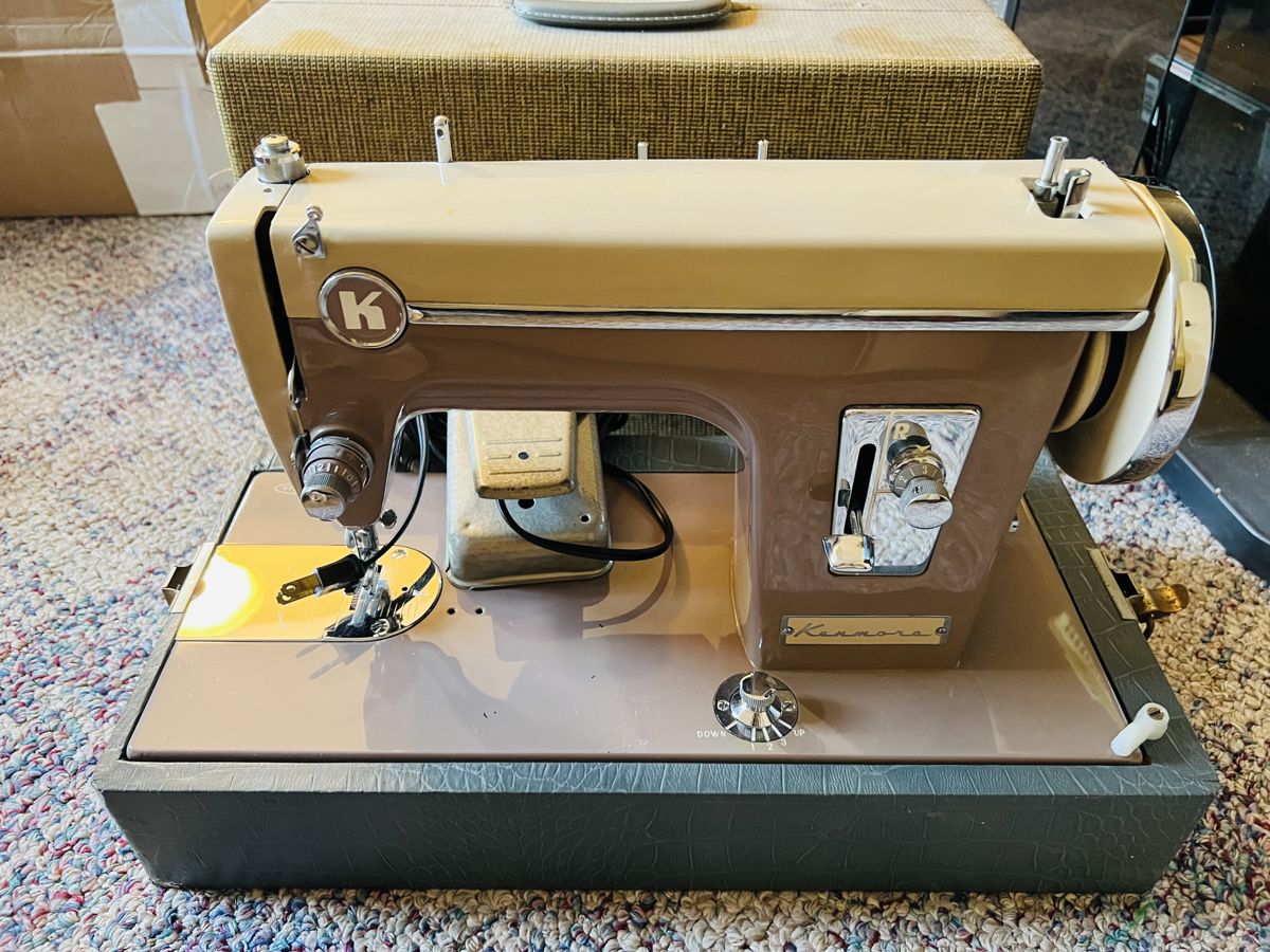 Vintage kenmore sewing machine