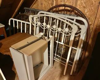 Iron bed frames