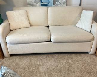 #20 - $200 - Lazy boy cream hideaway bed full size 70x35x30