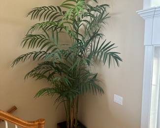 #11 - $150 - Large artificial plant Palm tree 9-10' high
