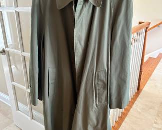 #34 - $150 - Burberrys jacket - green