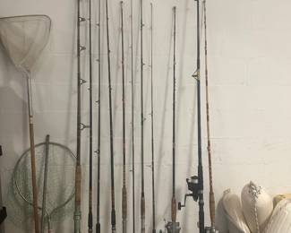 Plenty of fishing gear