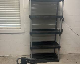 several shelving units available $40 each