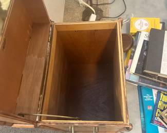 #16 - $40 each - Wicker side table box 11x16x19