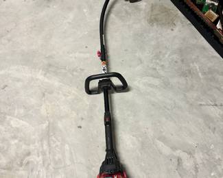 #37 - $150 - Weed eater Troy - Built Micro 4-cycle string trimmer with 2 attachments