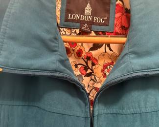 #35 - $36 - London Fog green jacket
