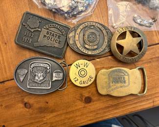 Collection of Belt Buckles