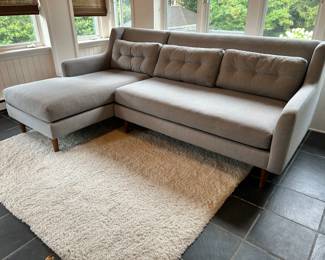 West Elm sectional