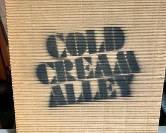2 Complete Cold Cream Alley box sets including limited edition art prints by famous local artists such as:
Ramon Santiago 
Gerry Niewood
Lawrence Williams
Julianna Furlong Williams
Joe Kendrick
Jack Matott
Robert Conge
Charles W. Haas
Ray Mayo
Robert E. Smith