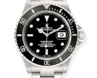 Rolex Sainless Steel Submariner with Date
