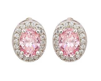 GIA 1.4CT Pink Diamond Earrings