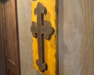 Metal sign