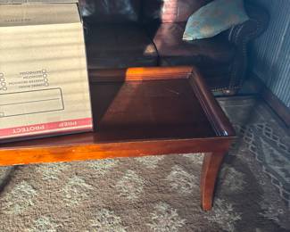 Coffee and end tables