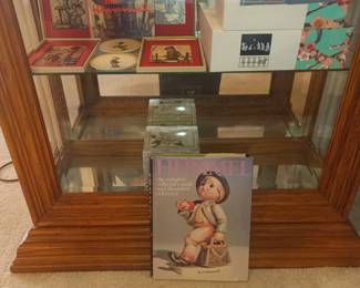 Hummel items and porcelain origami nativity ( the first I have seen)