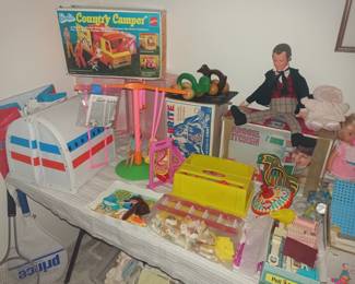 Barbie accessories, a man who talks to animals and more vintage toys