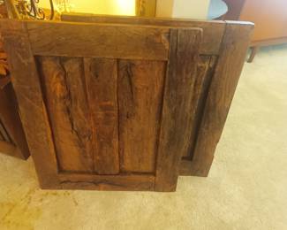 Extremely old and heavy wooden panels
