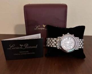 Lucien Piccard Chronograph men's watch.
