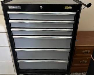 Performax 6 drawer top box cab tool box.