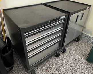 Gladiator rolling tool chests.