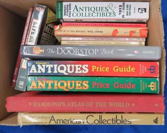 Lot 371. Several books with values of antiques and other collectibles