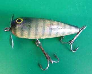 Lot 340. Vintage Abbey & Imbie 2 1/2 ' wooden bait