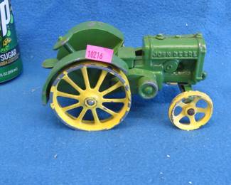 Lot 89. John Deere metal tractor