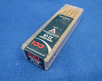 Lot 99. 100 CCI 22LR rounds
