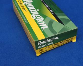Lot 272. 20 Remington 30-06 Springfield rounds