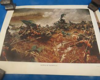 Lot 374. Six different Civil War prints involving units from Minnesota. 22" x 17"