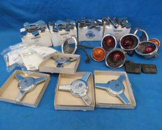 Lot 329. 1963 Chevrolet Corvette parts. Both old and new.
